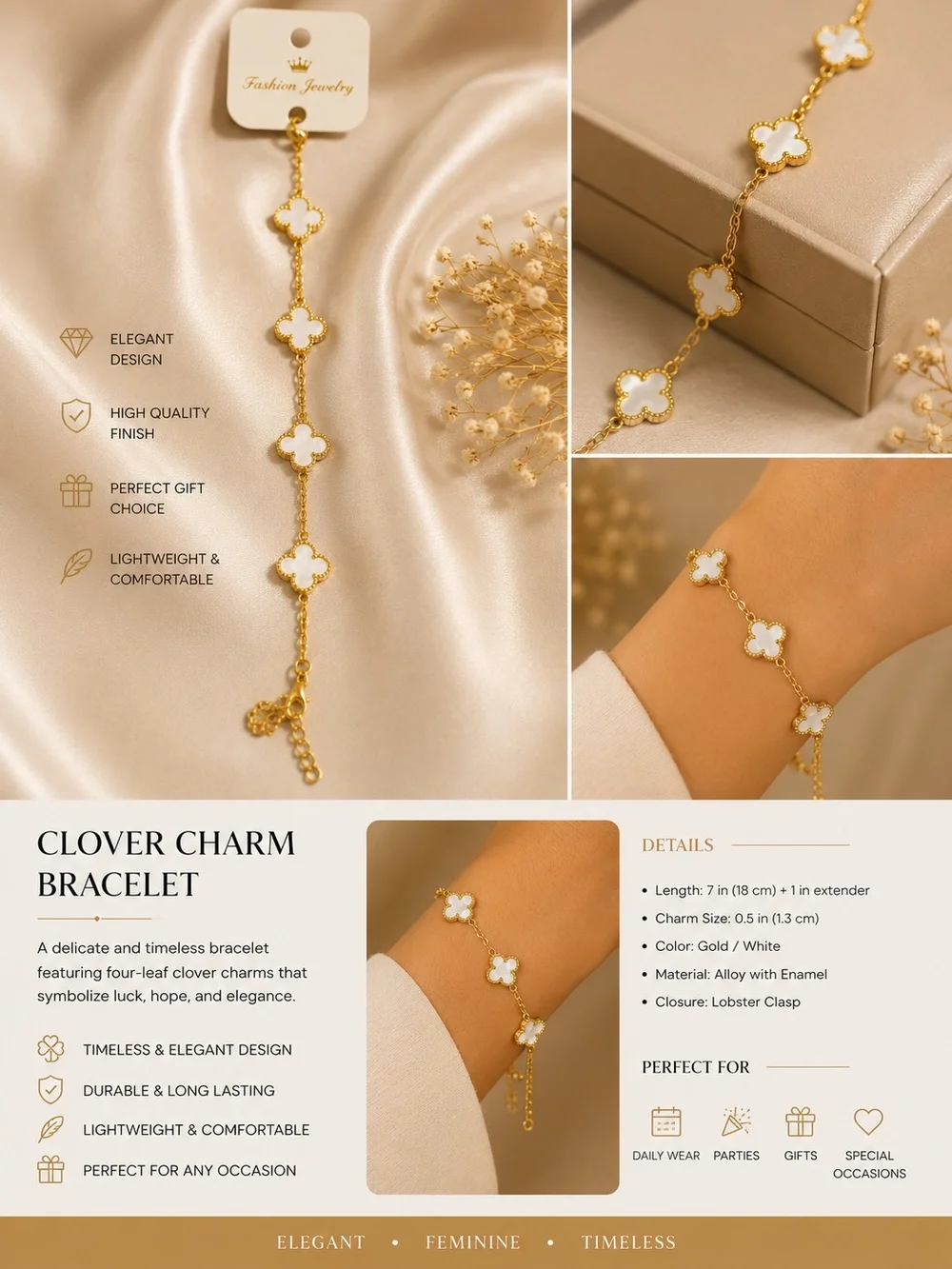 N/A elegant 18k